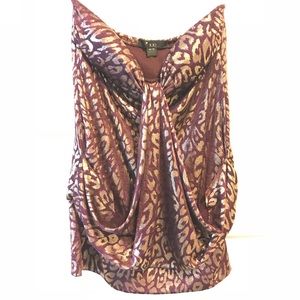 Forever 21 Cheetah Print Strapless Top🐆